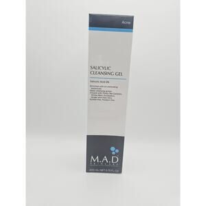 M.A.D MAD Skincare 2% Salicylic Cleansing Gel 6.75 fl oz Sealed Pack. EXP 10/27
